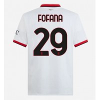 AC Milan Youssouf Fofana #29 Replica Away Shirt 2024-25 Short Sleeve